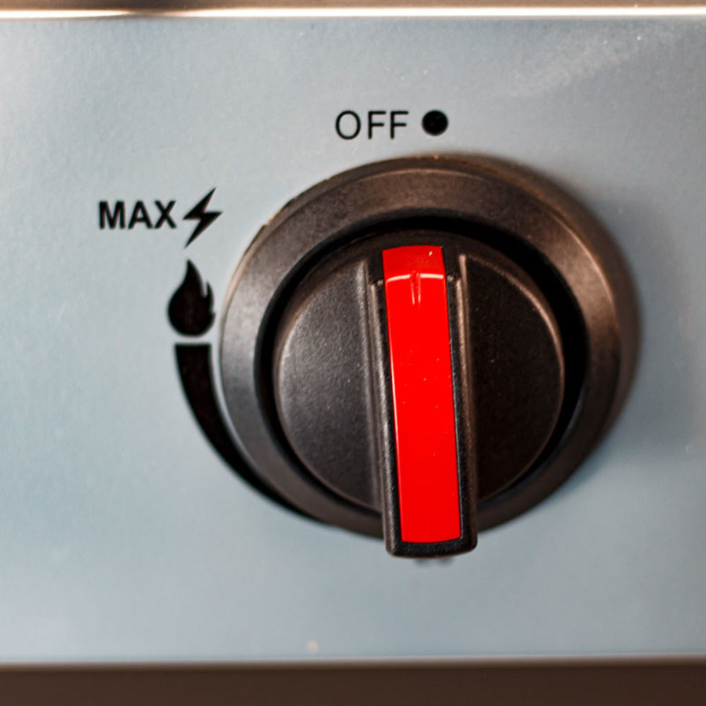 Barbecue a ga 2 fuochi +Griglia in ghisa