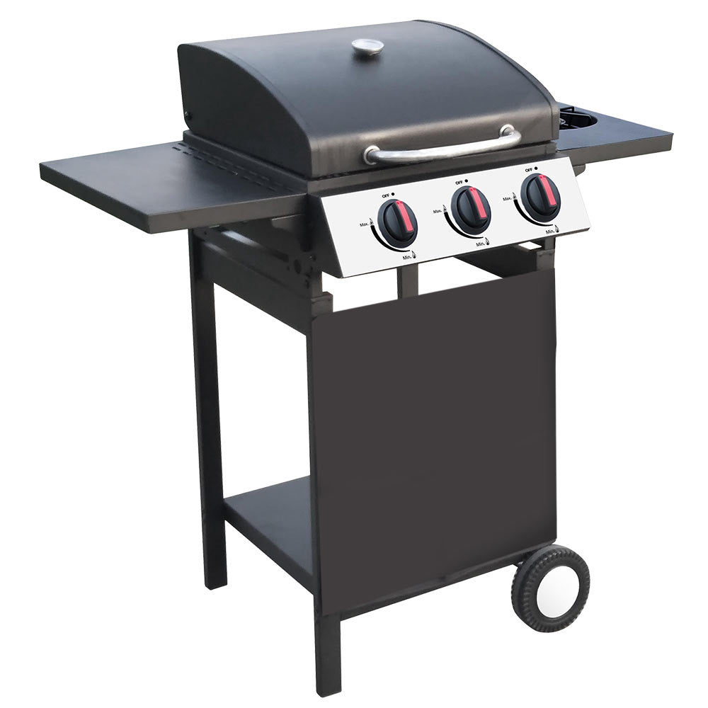 Barbecue a Gas 2 fuochi + Griglia in Ghisa