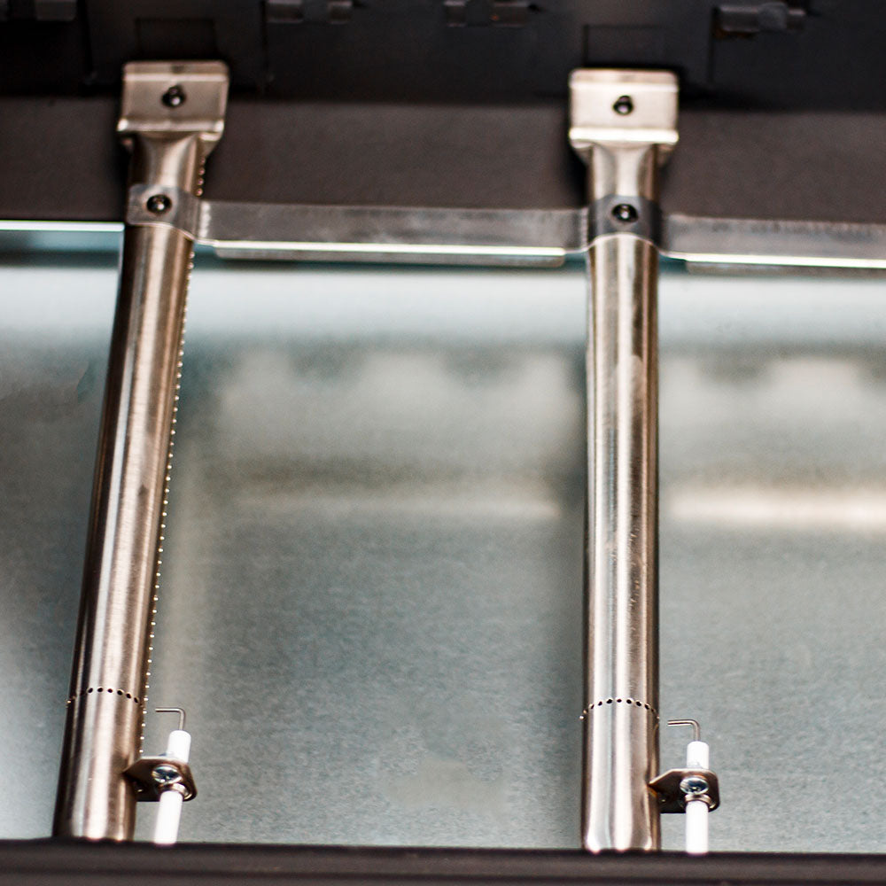 Barbecue a Gas 2 fuochi + Griglia in Ghisa