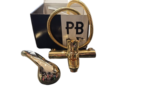 Monocomando vasca esterno con kit doccia - Serie Topic