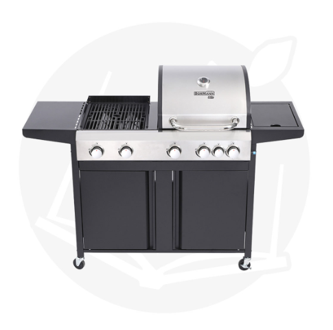 Barbecue a gas 6+1 Fuochi + Griglia Luxury Type