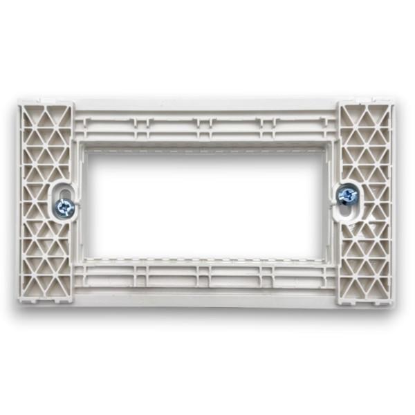 SUPPORTO SERIE ZEN BIANCO 4 POSTI