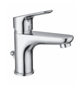 Monocomando lavabo medio con scarico automatico - Serie Topic