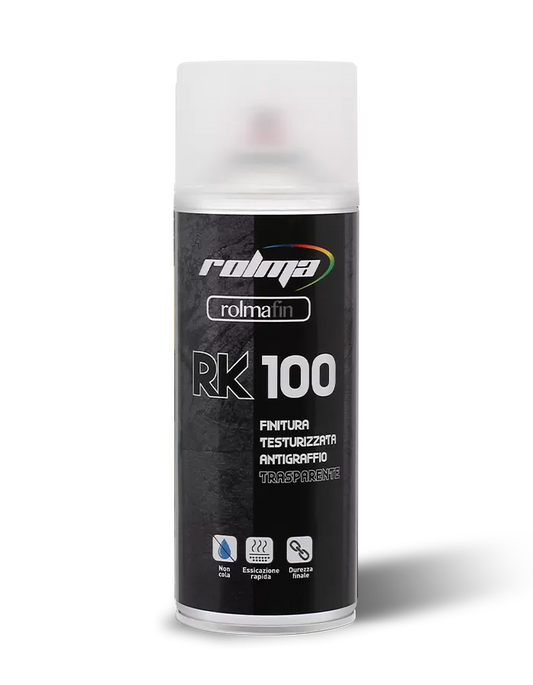 Vernice Nera Spray Testurizzata Antigraffio