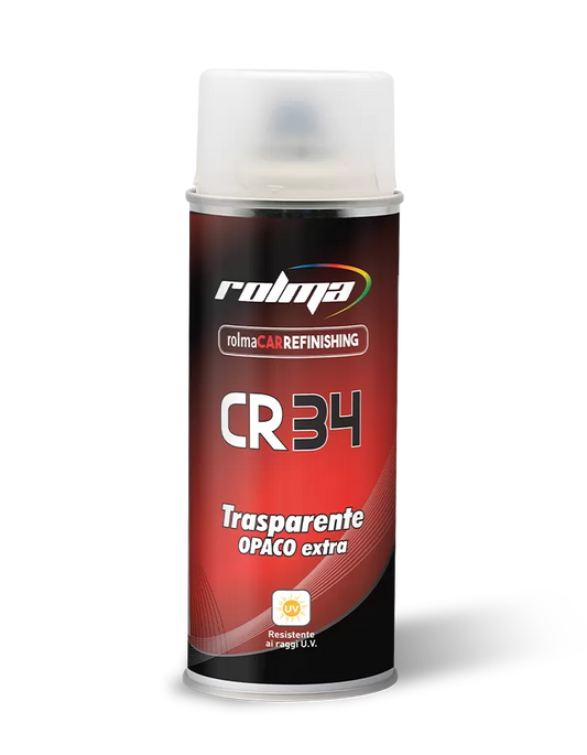 Vernice Spray Trasparente Opaca Extra