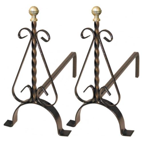 Alari da Camino in Ferro – Coppia