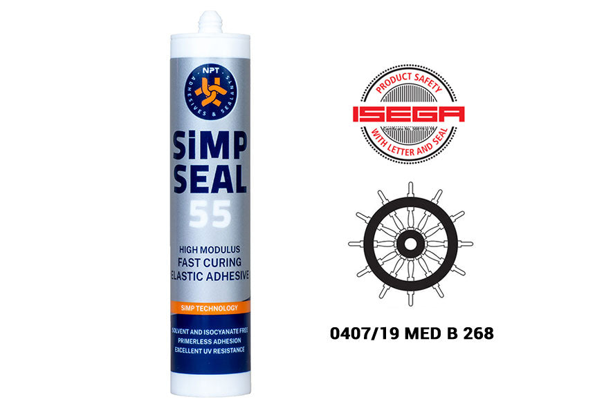 Sigillante e Adesivo Elastico Polimero Sililato SiMP-Seal 55