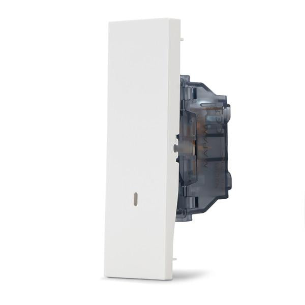 PULSANTE UNIPOLARE SEIRE ZEN BIANCO