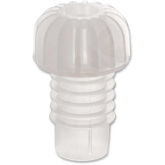 Tappi alettati bianco per uso alimentare per vini spumanti e fermi pz.100