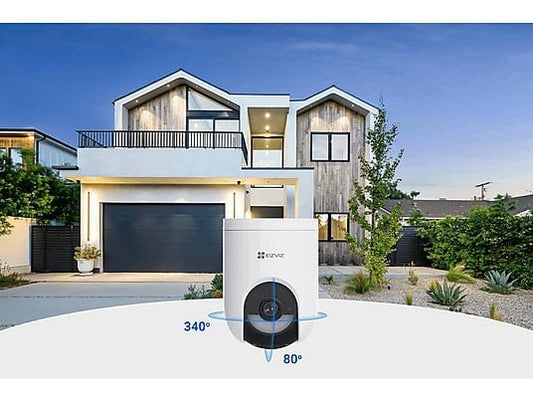 Videocamera di sorveglianza esterna EZVIZ con Pannello Solare