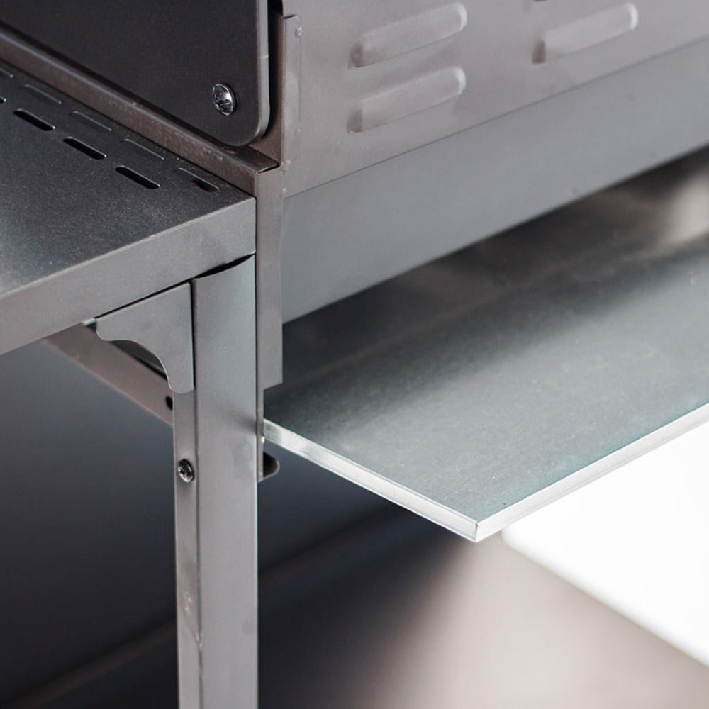 Barbecue a ga 2 fuochi +Griglia in ghisa