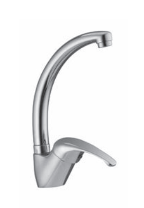 Monocomando Lavello canna alta orientabile Marittima - Serie Functional Line