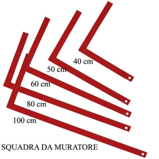 Squadro per Muratore Rosso