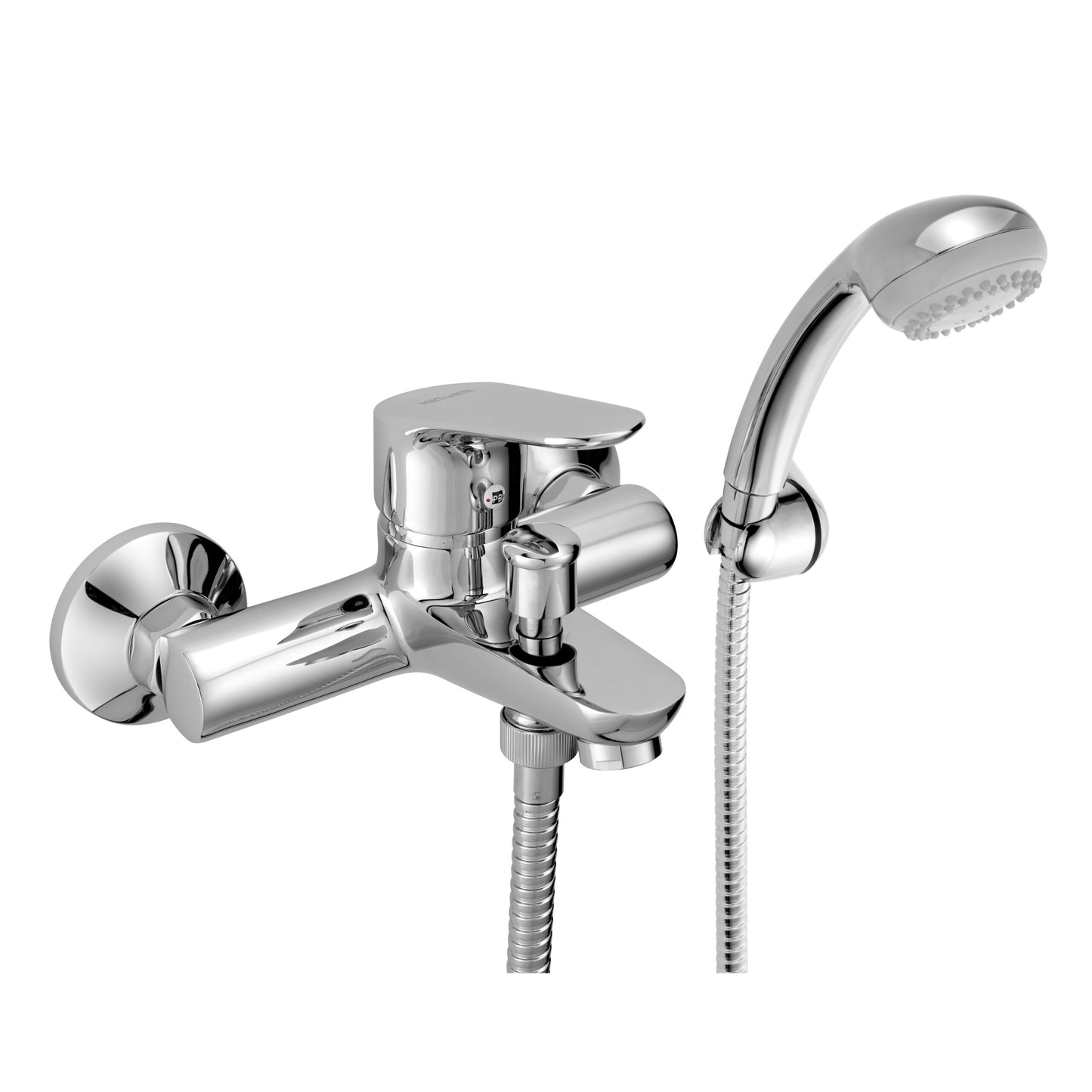 Monocomando vasca esterno con kit doccia