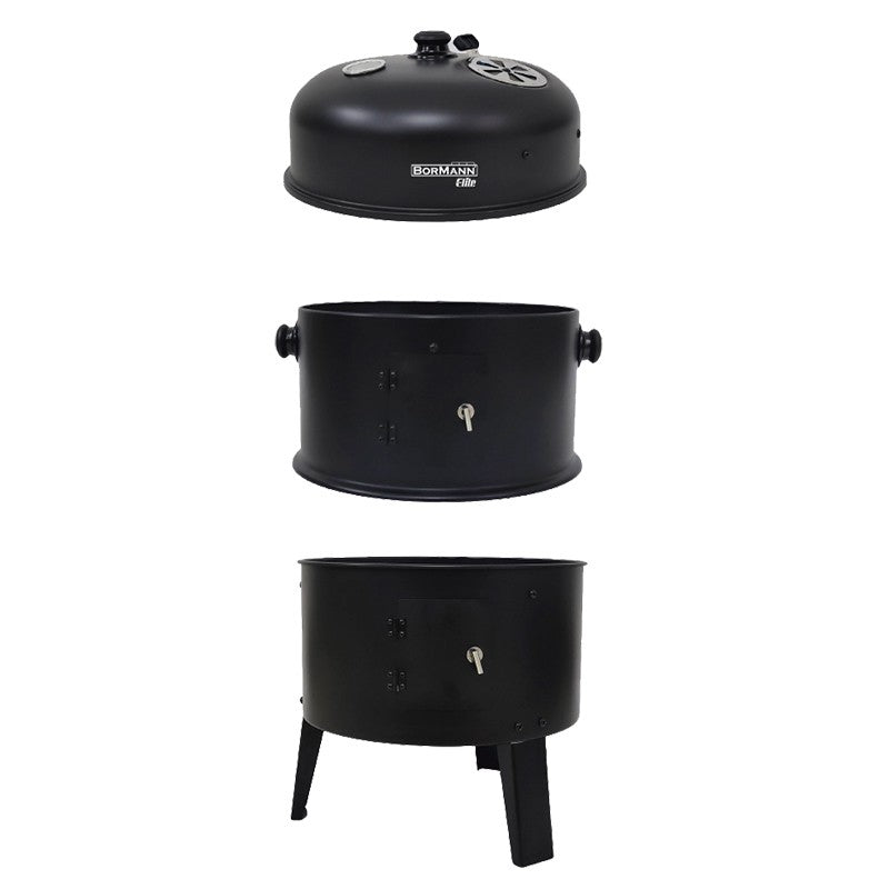Barbecue a carbone/Affumicatore 2in1 con ruote