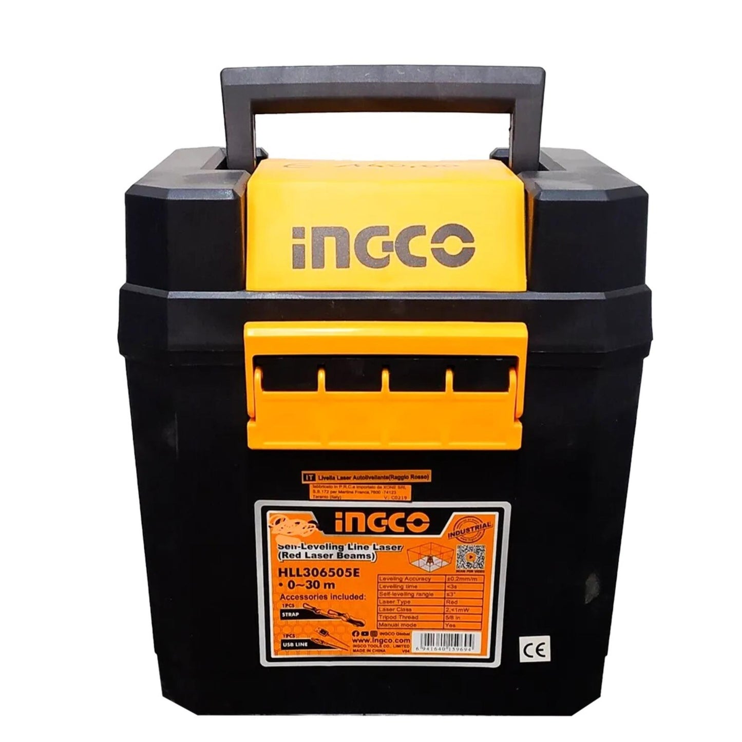 LIVELLA LASER AUTOREGOLABILE 0-30M (RAGGIO ROSSO)