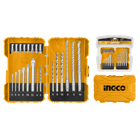 SET 22PZ PUNTE TRAPANO E BIT ESAGONALI