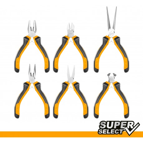 SET 6 MINI PINZE DI PRECISIONE