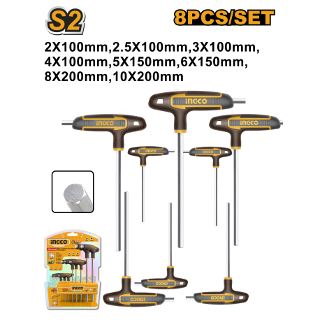 Set Chiavi Esagonali a Manico T