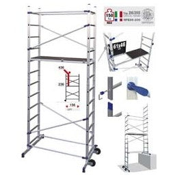 Trabattello in Alluminio FACAL Pinna-Clic